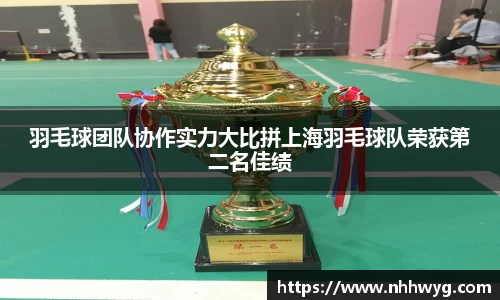 羽毛球团队协作实力大比拼上海羽毛球队荣获第二名佳绩